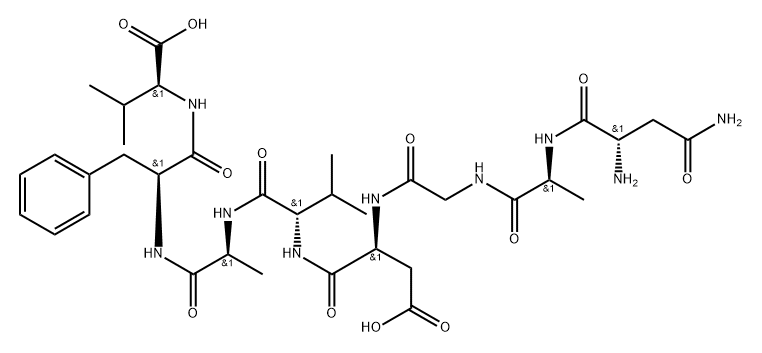 Lactoferrin (322-329) (human) Struktur