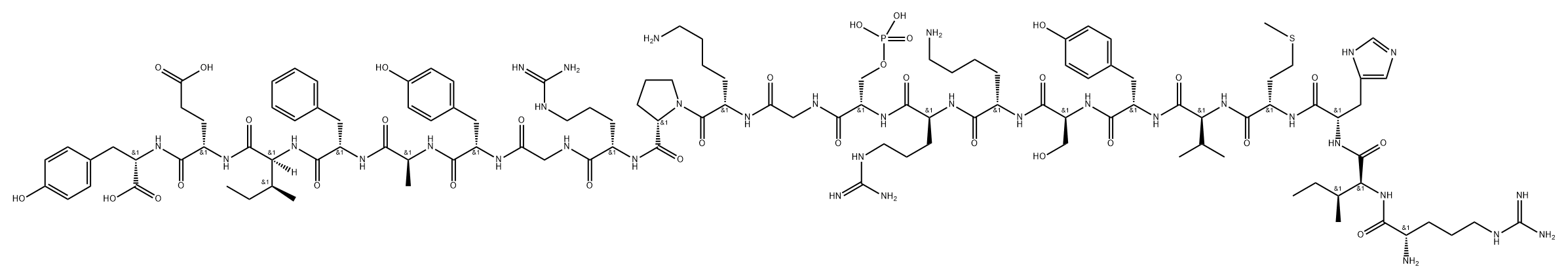 CD4 T细胞调节剂多肽,497156-60-2,结构式