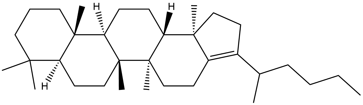 (22RS)-30-TRISHOMOHOP-17(21)-ENE, 497939-12-5, 结构式