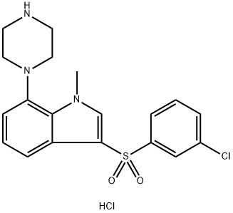 5-HT6 antagonist 29,497963-70-9,结构式