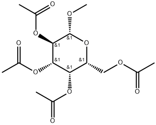 β-D-Galactopyranoside, methyl, 2,3,4,6-tetraacetate,5019-23-8,结构式
