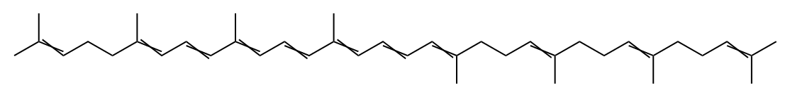 7,8,11,12-Tetrahydro-ψ,ψ-carotene Struktur