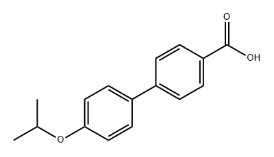 4'-Isopropoxy-[1,1'-biphenyl]-4-carboxylic acid Structure