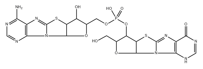 8,2'-S-cycloinosinyl-(3',5')-8,2'-S-cycloadenosine|