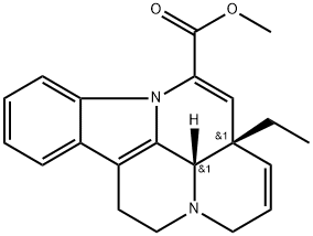 17,18-Dehydroapovinvamine Structure