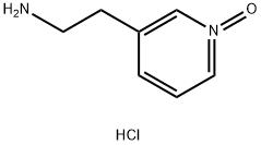 3-Pyridineethanamine, 1-oxide, hydrochloride (1:1) Structure