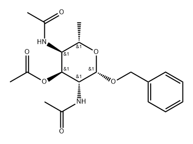50611-14-8 Phenylmethyl 3-O-acetyl-2,4-bis(acetylamino)-2,4,6-trideoxy-β-L-altropyranoside