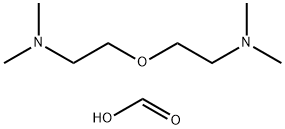 formic acid, compound with 2,2'-oxybis[N,N-dimethylethylamine] (2:1) Struktur