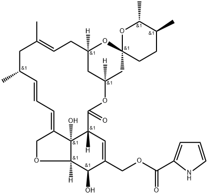 Milbemycin α9 Struktur