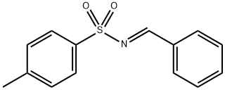 N-亚苄基-4-甲基苯磺酰胺 结构式
