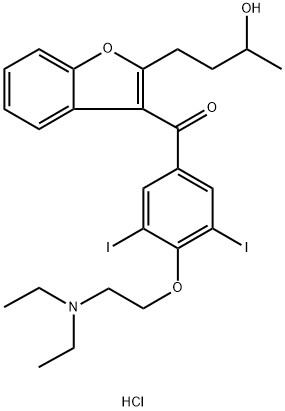 Amiodarone Impurity 13 Struktur