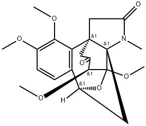 Oxoepistephamiersine Structure