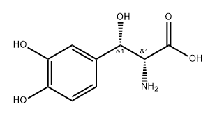 D-Threo-Dihydroxyphenylserine Structure