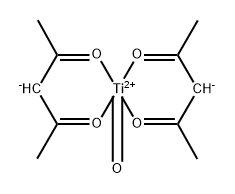Titanium, oxobis(2,4-pentanedionato-.kappa.O,.kappa.O)-, homopolymer Struktur