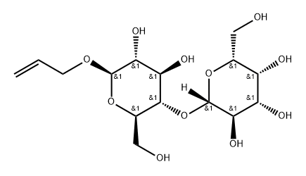 Allyl b-D-lactose Structure