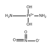Platinum(2+), diamminediaqua-, (SP-4-2)-, dinitrate Structure