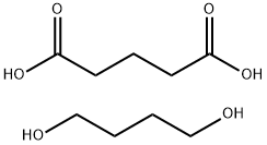 聚(1,4-丁二醇戊二酸酯),羟基封端 结构式