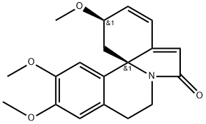 rac-1,2,6,7-テトラデヒドロ-3β*,15,16-トリメトキシエリトリナン-8-オン