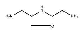 Formaldehyde,polymer with N-(2-aminoethyl)-1,2-ethanediamine Struktur