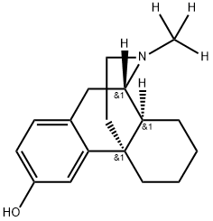 [2H3]-Dextrorphan Structure