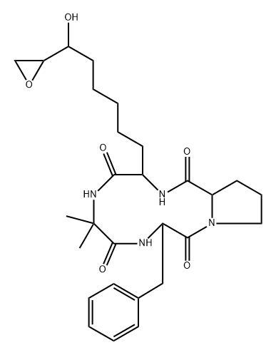 Dihydrochlamydocin 结构式