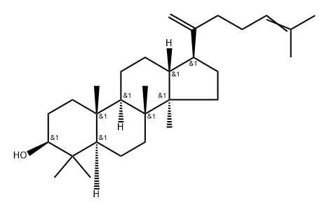 Dammarane-20(21),24-diene-3β-ol Structure
