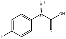 (2S)-2-(4-氟苯基)-2-羟基乙酸 结构式