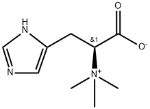 L-组氨酸甜菜碱, 534-30-5, 结构式