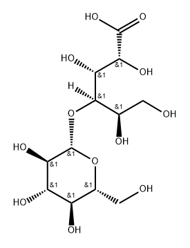 纤维二糖铵盐, 534-41-8, 结构式