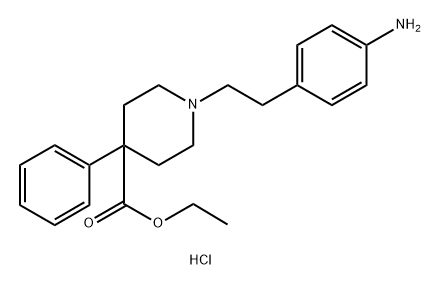 Anileridine Hydrochloride Structure