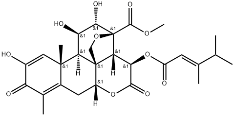 DEHYDROBRUCEANTIN Structure