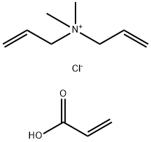 ポリクオタニウム－２２ 化学構造式