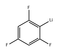 Lithium, (2,4,6-trifluorophenyl)- Struktur