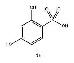 2,4-Dioxyazobenzyl-4-sulphoxyl sodium salt Struktur