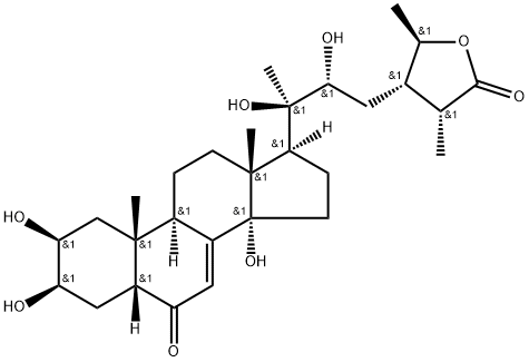 25,28-Di-epi-cyasterone Struktur
