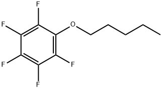 1,2,3,4,5-Pentafluoro-6-(pentyloxy)benzene 结构式