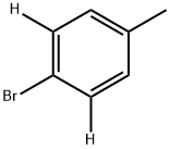 Benzene-1,3-d2-2-bromo-5-methyl-(9CI) Structure