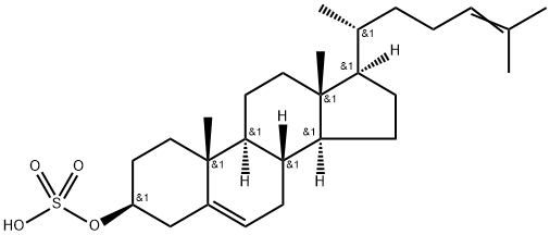 desmosterol sulfate Structure