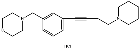 JNJ 10181457 dihydrochloride Struktur