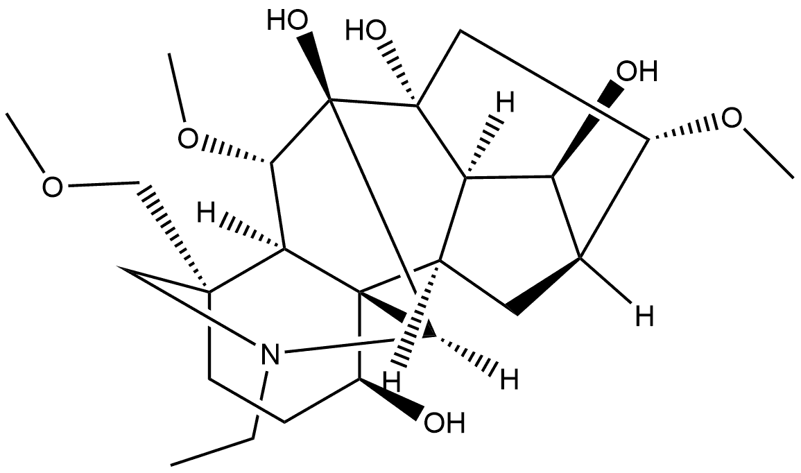 飛燕草鹼,545-56-2,结构式