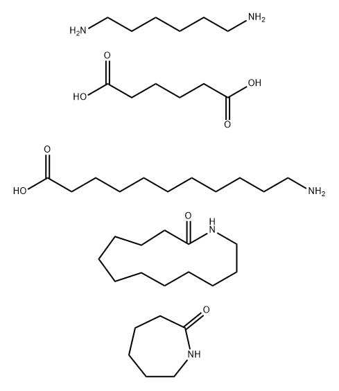 54545-70-9 Hexanedioic acid, compd. with 1,6-hexanediamine (1:1), polymer with 11-aminoundecanoic acid, azacyclotridecan-2-one and hexahydro-2H-azepin-2-one
