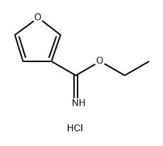 3-Furancarboximidic acid, ethyl ester, hydrochloride (1:1)