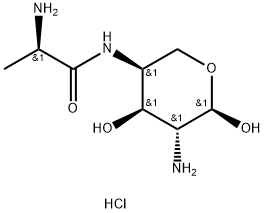 Α-普鲁霉素盐酸盐, 54612-75-8, 结构式