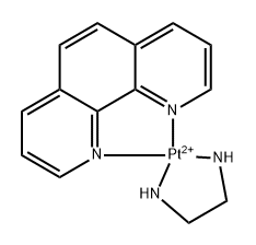 1,10-페난트롤린-백금(II)-에틸렌디아민