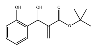 Benzenepropanoic acid, b,2-dihydroxy-a-Methylene-, 1,1-diMethylethylester 结构式