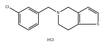 盐酸噻氯匹定杂质G(EP) 标准品 结构式