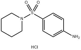 Benzenamine, 4-(1-piperidinylsulfonyl)-, hydrochloride (1:1)