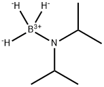ボラン - ジイソプロピルアミン コンプレックス 化学構造式