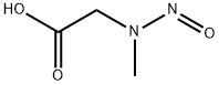 Glycine, N-methyl-N-nitroso-, stereoisomer (9CI) Structure