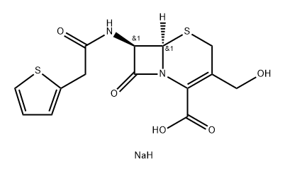 头孢噻吩EP杂质B(去乙酰头孢噻吩), 5547-29-5, 结构式